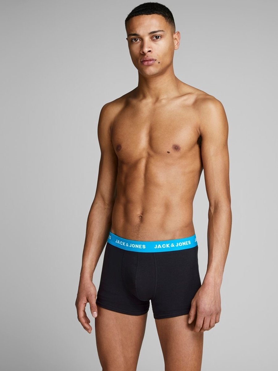 Jack & Jones 5-pack plus size huey zwart