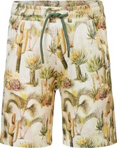 Noppies Boys Short Dublin regular fit all over print Jongens Broek - Whisper White - Maat 140