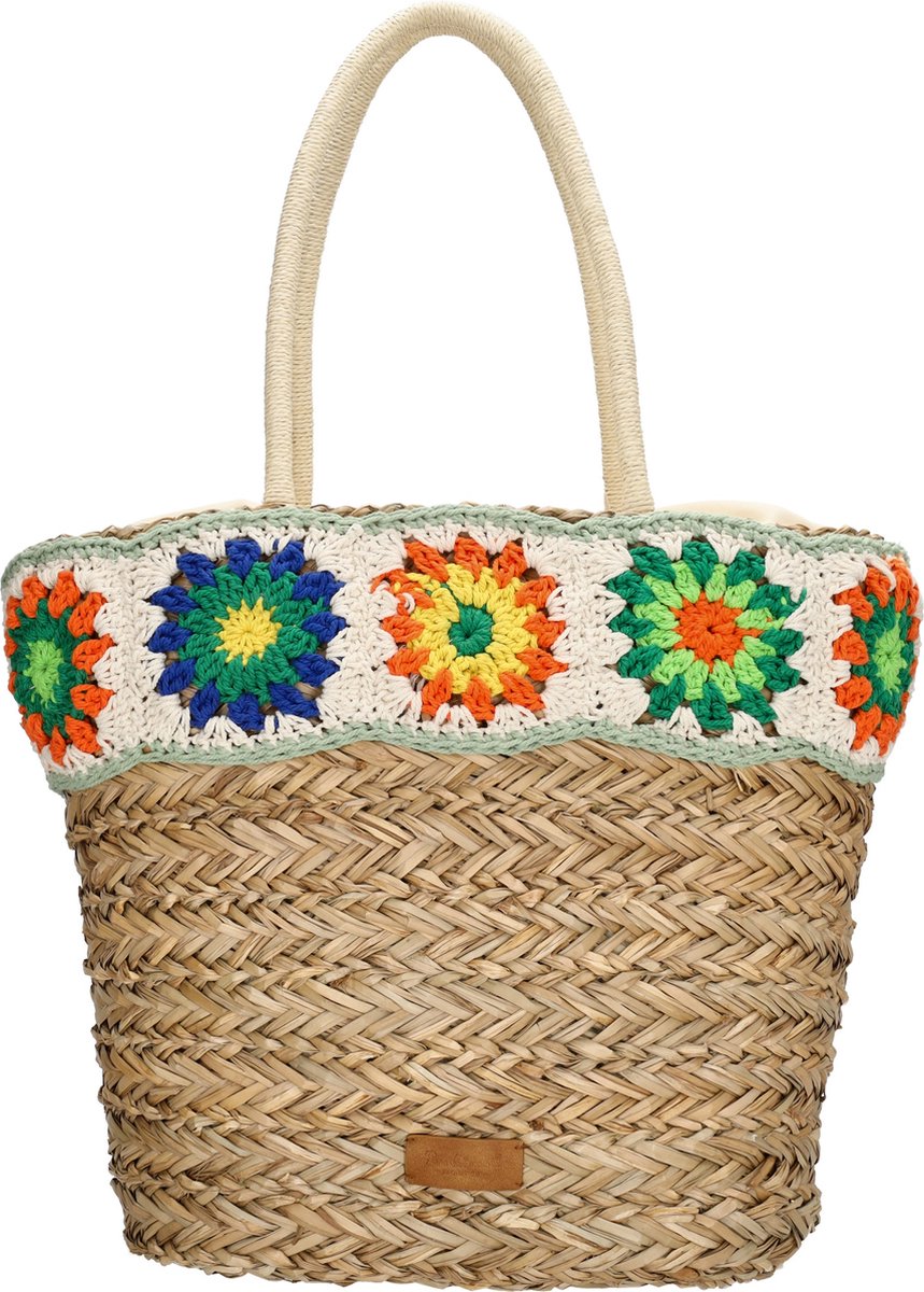 PE Florence Natural Life Rieten mand - Multi