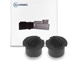 Filtre à charbon AllSpares (2 pièces) pour Caves à vin adapté à Liebherr FreshAir 9447050 (40x40x26mm)