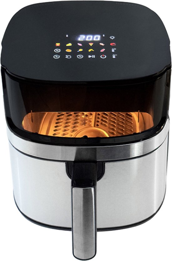 Hyundai Airfryer Met Glazen Pot 3.5 L Aanbieding ⏰ | Voordee