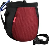 Magnesia tas, krijttas voor rotsklimmen Magnesia tas met verstelbare riem en karabijnhaak voor sportklimmen, gymnastiek, gewichtheffen