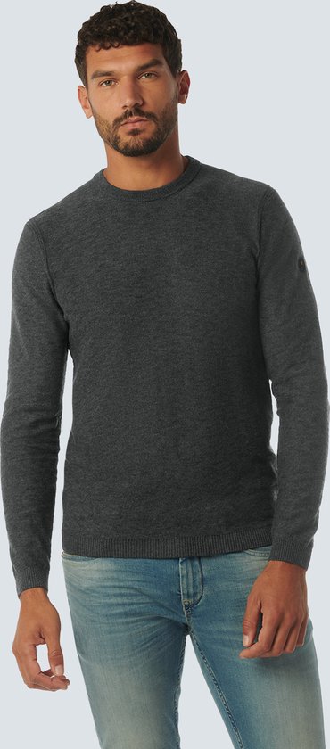 No Excess Mannen Pullover Crewneck Donker Grijs XL