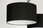 Lumidora Hanglamp 30764 - BROOKLYN - 2 Lichts - E27 - Zwart - Metaal