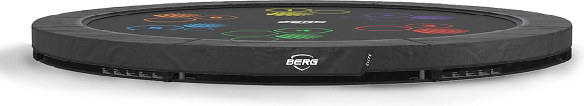 BERG SPORTS Trampoline Elite Levels - InGround - 430 cm - Grijs