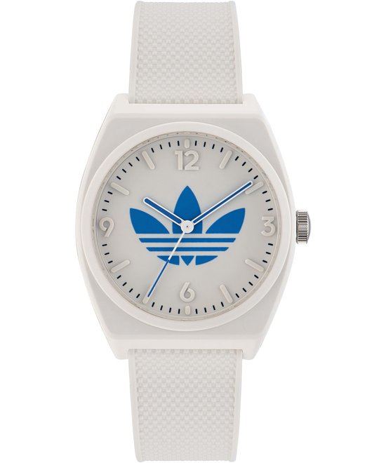 Adidas Project Two AOST23048 Horloge - Kunststof - Wit - Ø 38 mm