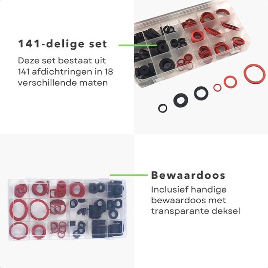 BGS 74267 Gereedschap Set Voor Afdichtringen Met Dubbele Koppeling Voor Ford