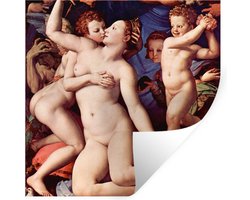 Muurstickers - Sticker Folie - Venus cupid folly and time - Leonardo da Vinci - 50x50 cm - Plakfolie - Muurstickers Kinderkamer - Zelfklevend Behang - Zelfklevend behangpapier - Stickerfolie Muurstickers - Sticker Folie - Venus cupid folly and time - Leonardo da Vinci - 50x50 cm - Plakfolie - Muurstickers Kinderkamer - Zelfklevend Behang - Zelfklevend behangpapier - Stickerfolie