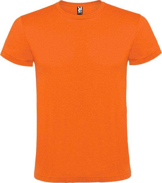 Oranje 30 pack t-shirts Merk Roly Atomic 150 maat M