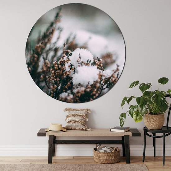 Label2X - Cercle mural darly - Ø 12 cm - Dibond - Multicolore - Cercle mural - Tableau rond - Décoration murale cercle - Décoration murale rond - Décoration pour salon ou chambre