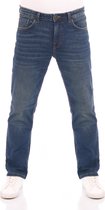 Tom Tailor Heren Jeans Broeken Marvin regular/straight Fit Blauw Volwassenen Denim Jeansbroek Spijkerbroek heren