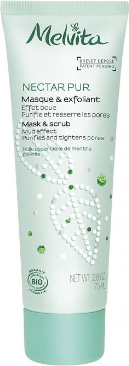 2 in 1 Scrub Masker Melvita Nectar Puro 75 ml