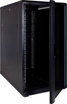 DSIT 22U serverkast / serverbehuizing met glazen deur 600x1000x1200mm (BxDxH) - 19 inch