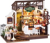 Robotime Rolife Rolife No Café DG162 - Maison Miniature DIY - Artisanat - Kit - Café