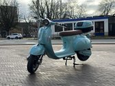 Elektrische scooter Fulmen - Vespa-stijl - 2000W-45km/h - EcoMotion Bikes - [incl Topkoffer] - [110 km bereik op één lading]-[één 55 km batterij en een tweede 55 km batterij gratis] - [2 jaar garantie]