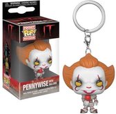 Funko It - Stephen King's It 2017 Pocket POP! Vinyl Pennywise With Balloon 4 cm 3D Sleutelhanger - Multicolours