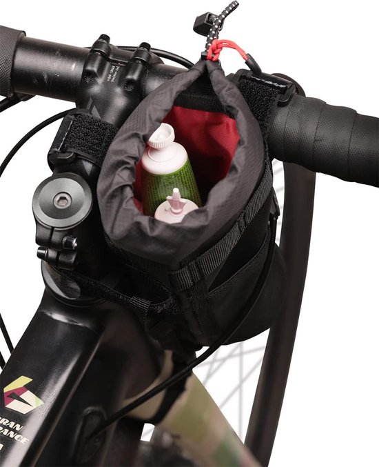 LAINFELD Fietsstuurtas, 8 liter, 100% waterdicht, reflecterende opdruk
