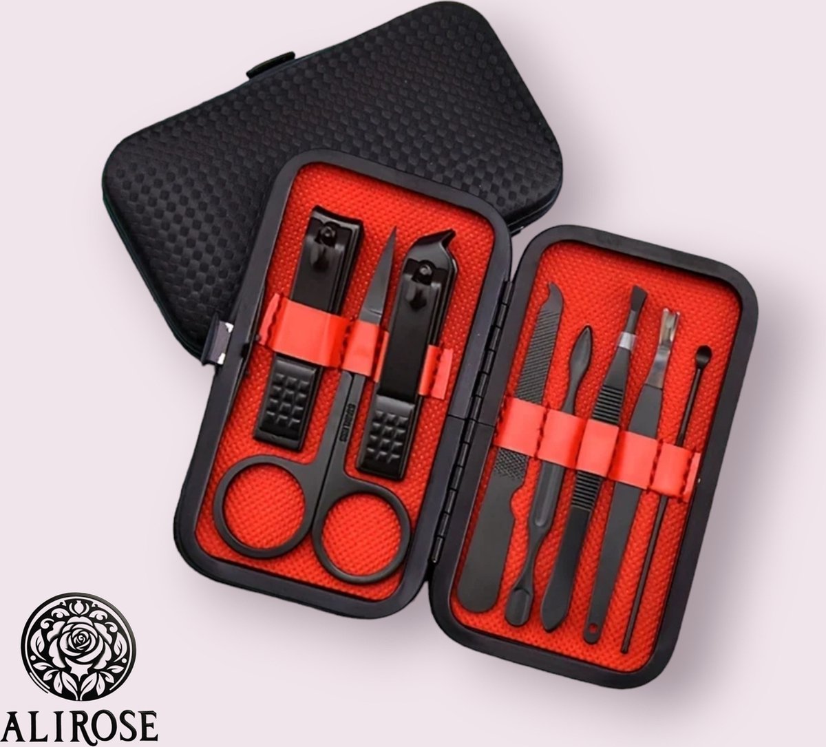 Goedkoopste AliRose - Manicure Set - 8 Stuks - In Etui
