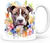 Mok met Pit Bull Beker voor koffie of tas voor thee, cadeau voor dierenliefhebbers, moeder, vader, collega, vriend, vriendin, kantoor