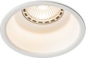 QAZQA dept - Design Inbouwspot - 1 lichts - Ø 88 mm - Wit - Woonkamer | Slaapkamer | Keuken