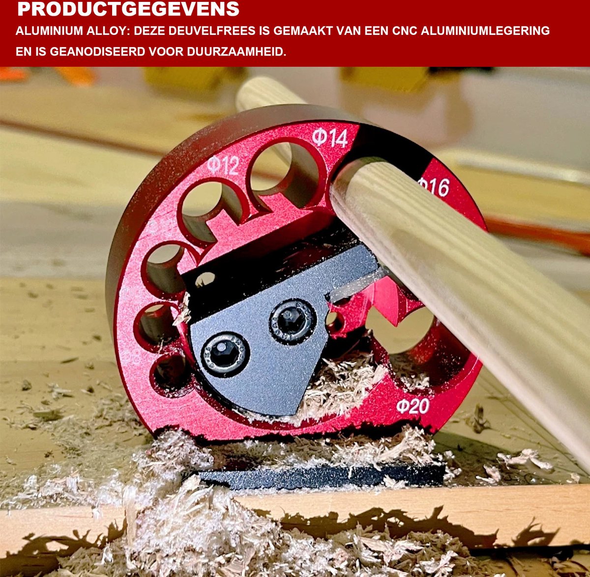 8-20mm Deuvel Cutter Plaat Verstelbare Deuvel Maker Jig