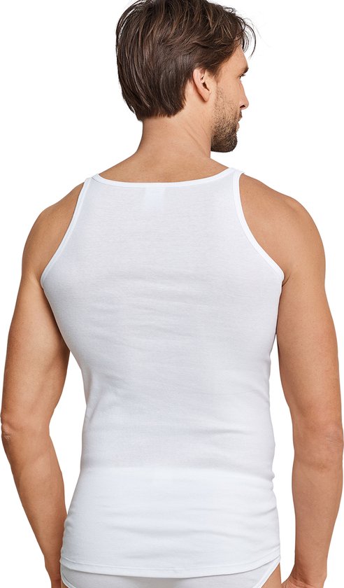 Scheiser Schiesser Original Feinripp Heren Onderhemd - Wit - Maat XXXXL | bol