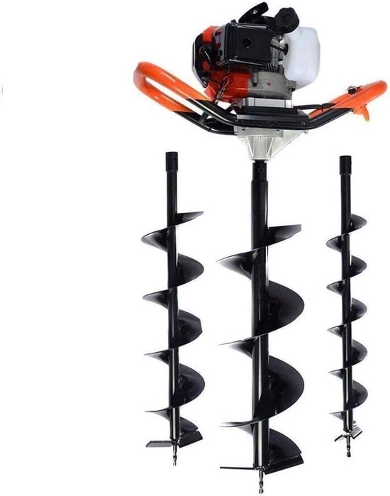 Jansen 80 mm boor voor eenpersoons motor-grondboor Jansen EBG-100 - Tuinmachineconcurrent