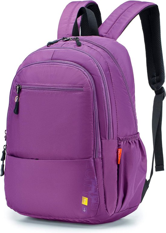 Sac à dos de voyage, bagage à main, 40 x 20 x 25 cm, sac pour ordinateur portable, bagage à main, avion, sac de voyage sous le siège, bagage à main, bagage de cabine, bagage à main, bagage à main, bagage à main, sac à dos, violet, sac à dos
