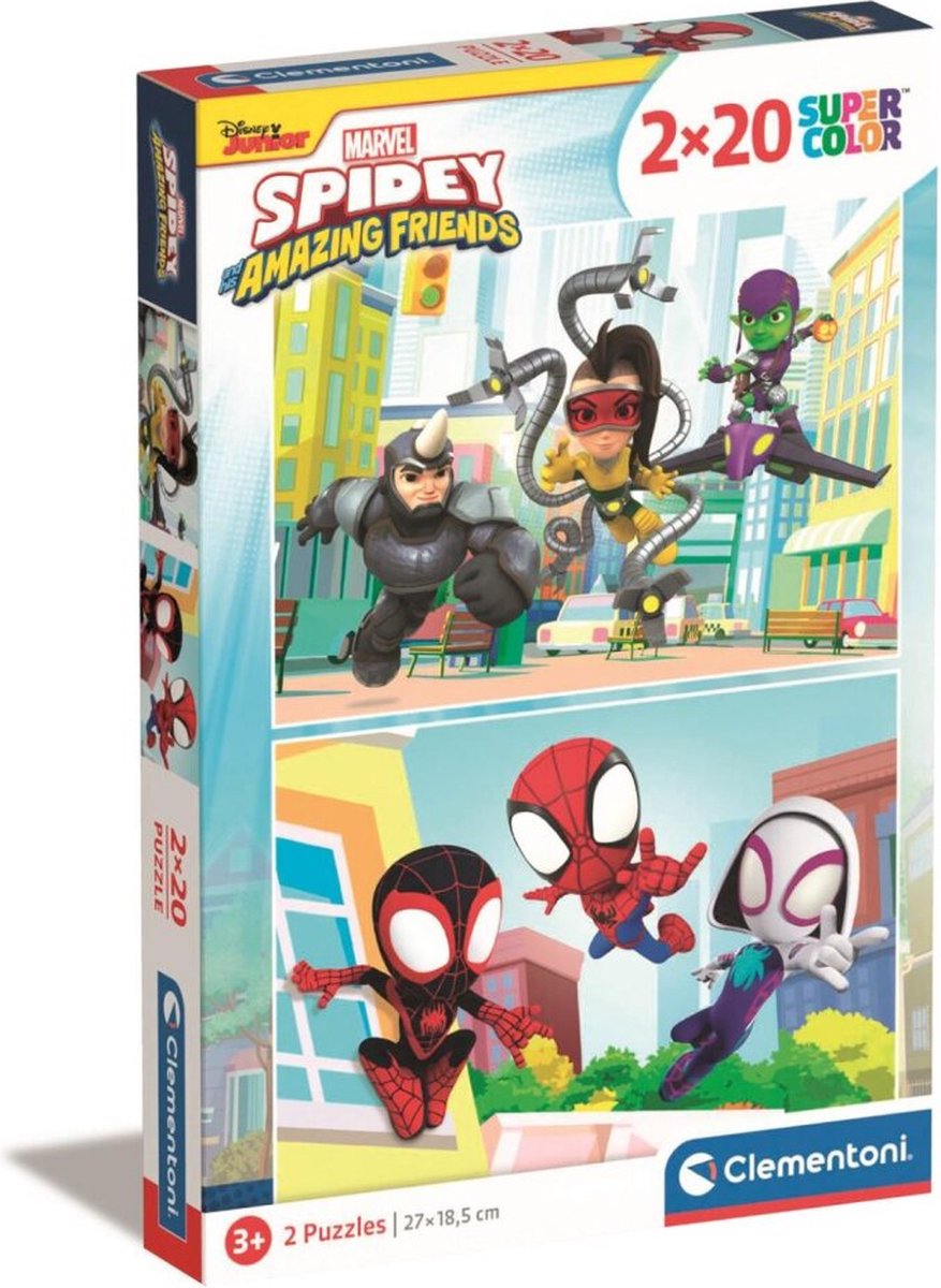Clementoni spidey and his amazing friends puzzel