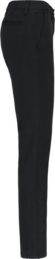 Pantalon Femme 42 NL (44 FR) Kariban Noir 98% Katoen, 2% Élasthanne