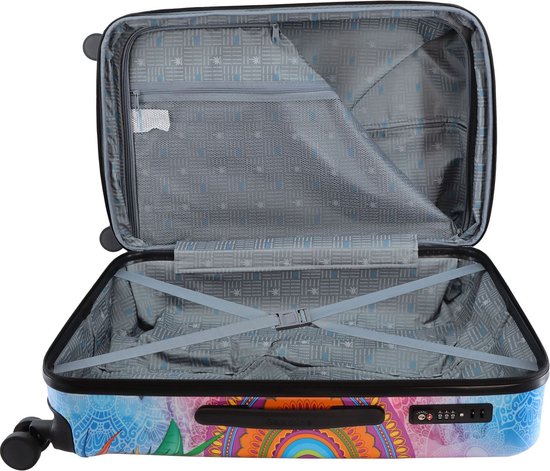Saxoline rigide / Trolley / Valise de voyage Saxoline - 67 cm (Medium) - Butterfly Nature
