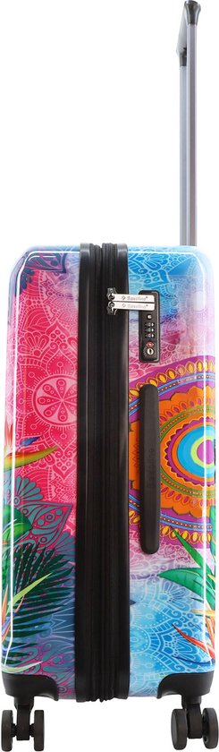 Saxoline rigide / Trolley / Valise de voyage Saxoline - 67 cm (Medium) - Butterfly Nature