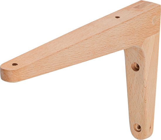 Wovar Houten Plankdrager L|Model 15 x 25 cm Beuken | Per Stuk