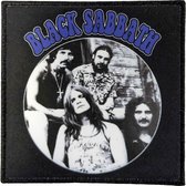 Black Sabbath - Band Photo Circle Patch - Zwart