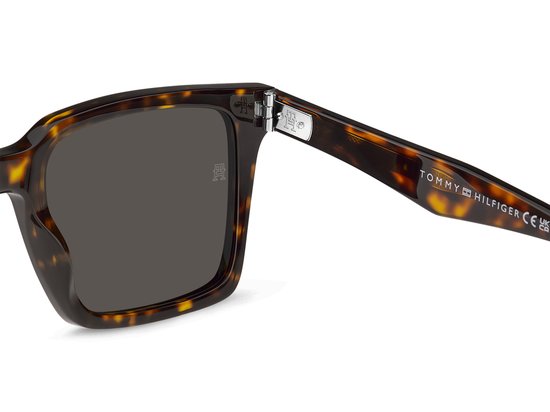 Tommy Hilfiger Th 2067/S Rechthoekig Acetaat Heren Zonnebril van Tommy Hilfiger — afbeelding 3