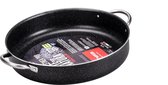 Kookpot met RVS handvat, aluminium, zwart, 36 cm