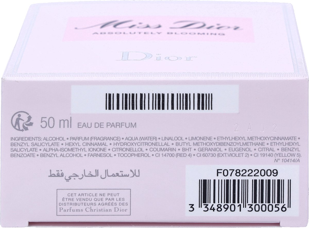 Christian Dior Miss Dior Absolutely Blooming 50 ml Eau de Parfum
