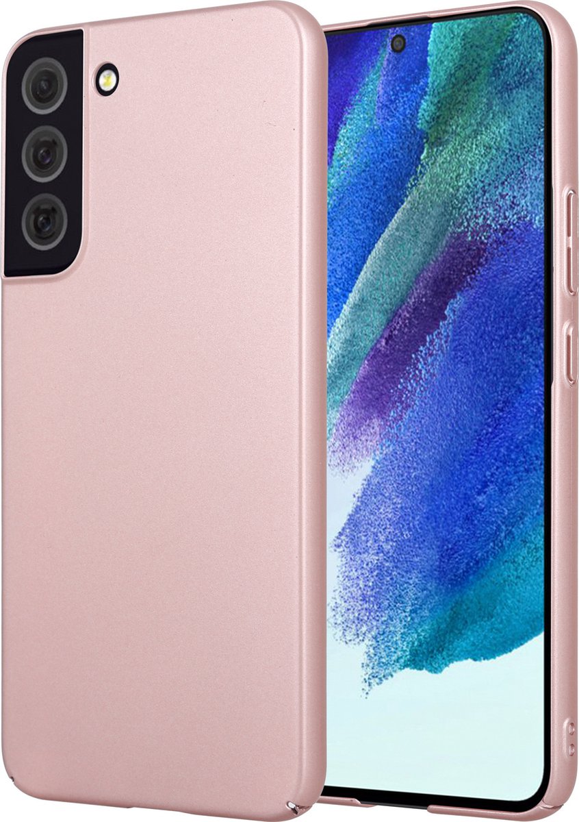 ShieldCase slim case - geschikt voor Samsung Galaxy S24 - dun en strak Samsung Galaxy S24 hoesje - strak design - roze