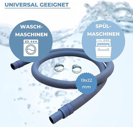safety inlet hose, Universal use / Aquastop hose for washing machines