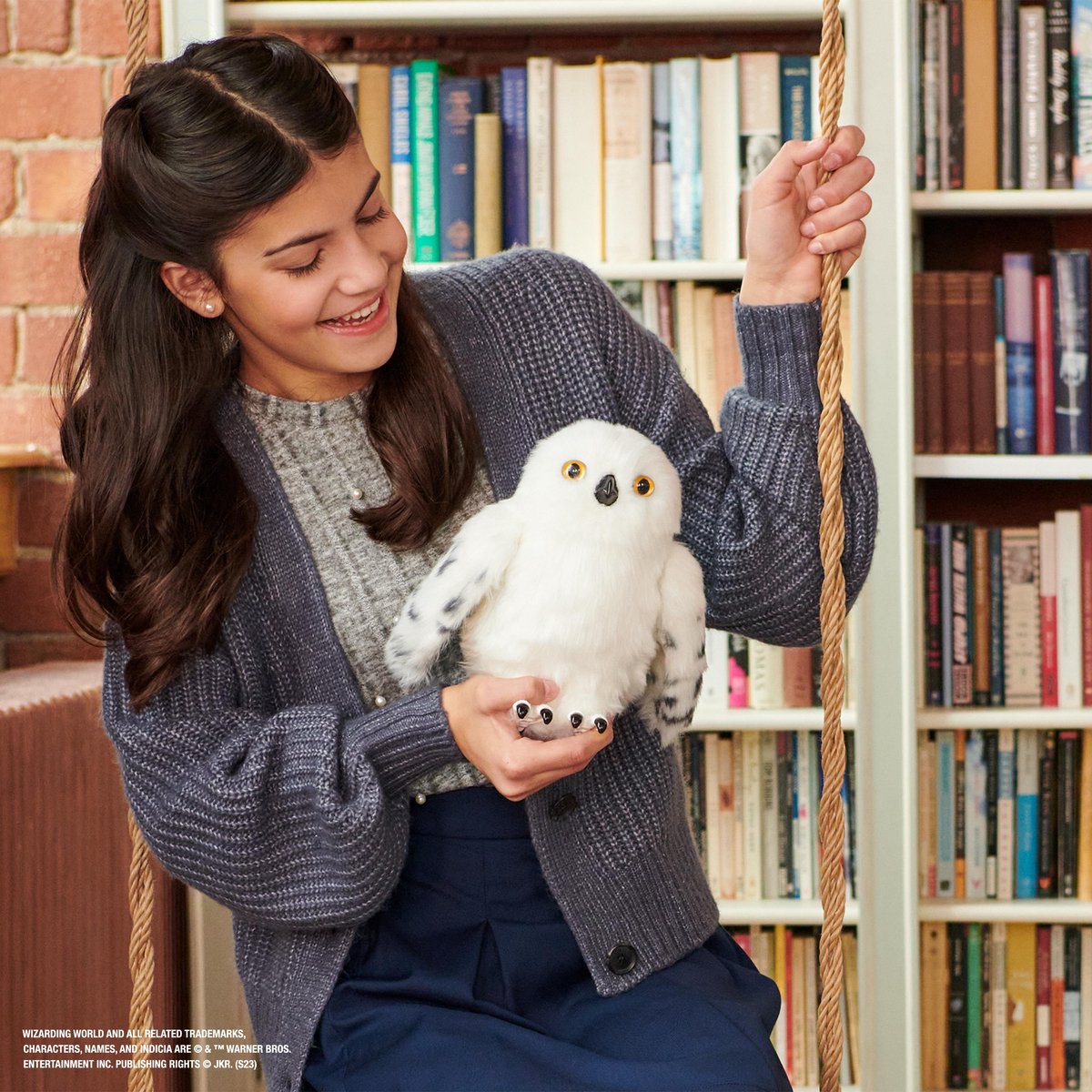 Harry Potter - Interactieve Uil Hedwig - 27cm - Met Geluiden en Bewegingen — afbeelding 20