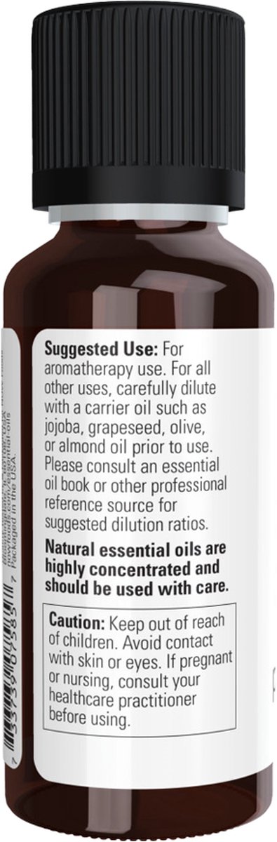 NOW Foods Peppermint Oil aroma-essence 118 ml Pepermunt Geurverspreider