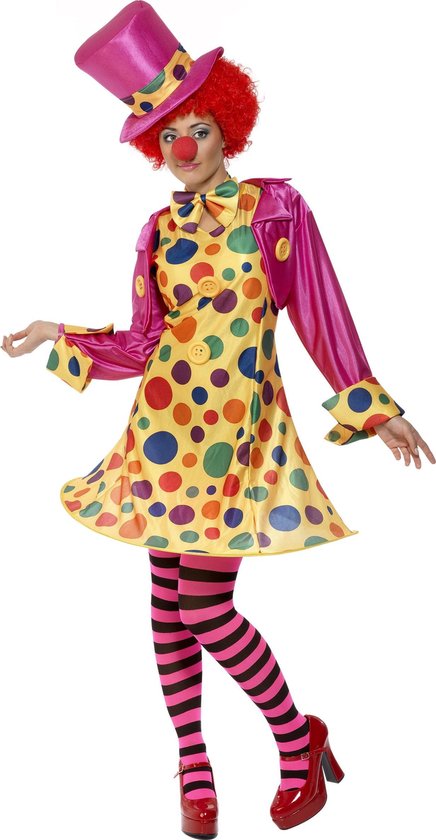 Costume adulte Lady Clown Deluxe taille 48/50 | bol.com