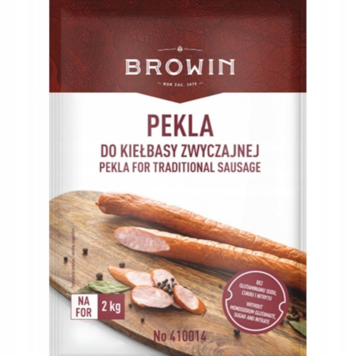 Browin - Kiełbasa Mix - 65g - Granulowany Czosnek - Czerwona Papryka
