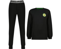Vingino Wodan Jongens Pyjamaset - Deep Black