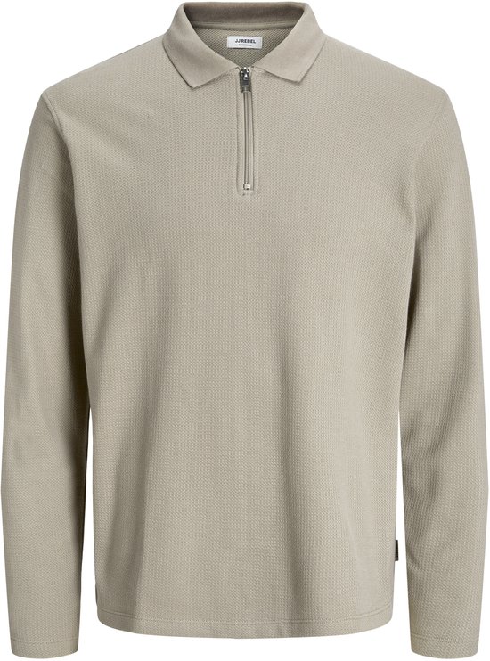 JACK&JONES - JREBDEX ZIP POLO LS - Jongens - Polo's