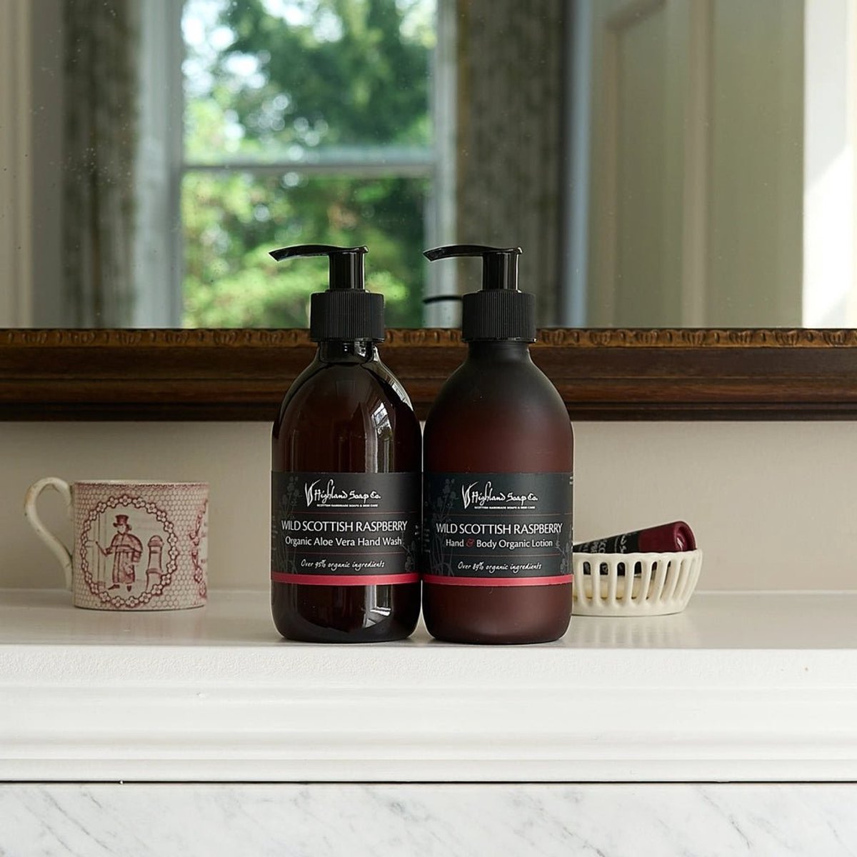 Wild Scottish Raspberry – Fruitig & Zoet - Biologische Handzeep 300ml