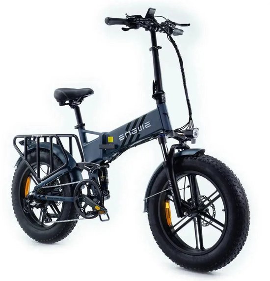 ENGWE Engine Pro 2.0 Elektrische Vouwfiets - Fatbike - 20 Inch - 250W Motor - 8 Versnellingen - 110 km Actieradius - Hydraulische Schijfremmen - Blauw — afbeelding 5
