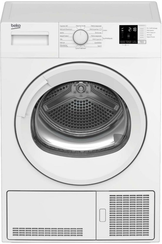 Beko DS8513PA2W wasdroger Vrijstaand Voorbelading 8 kg A+ Wit