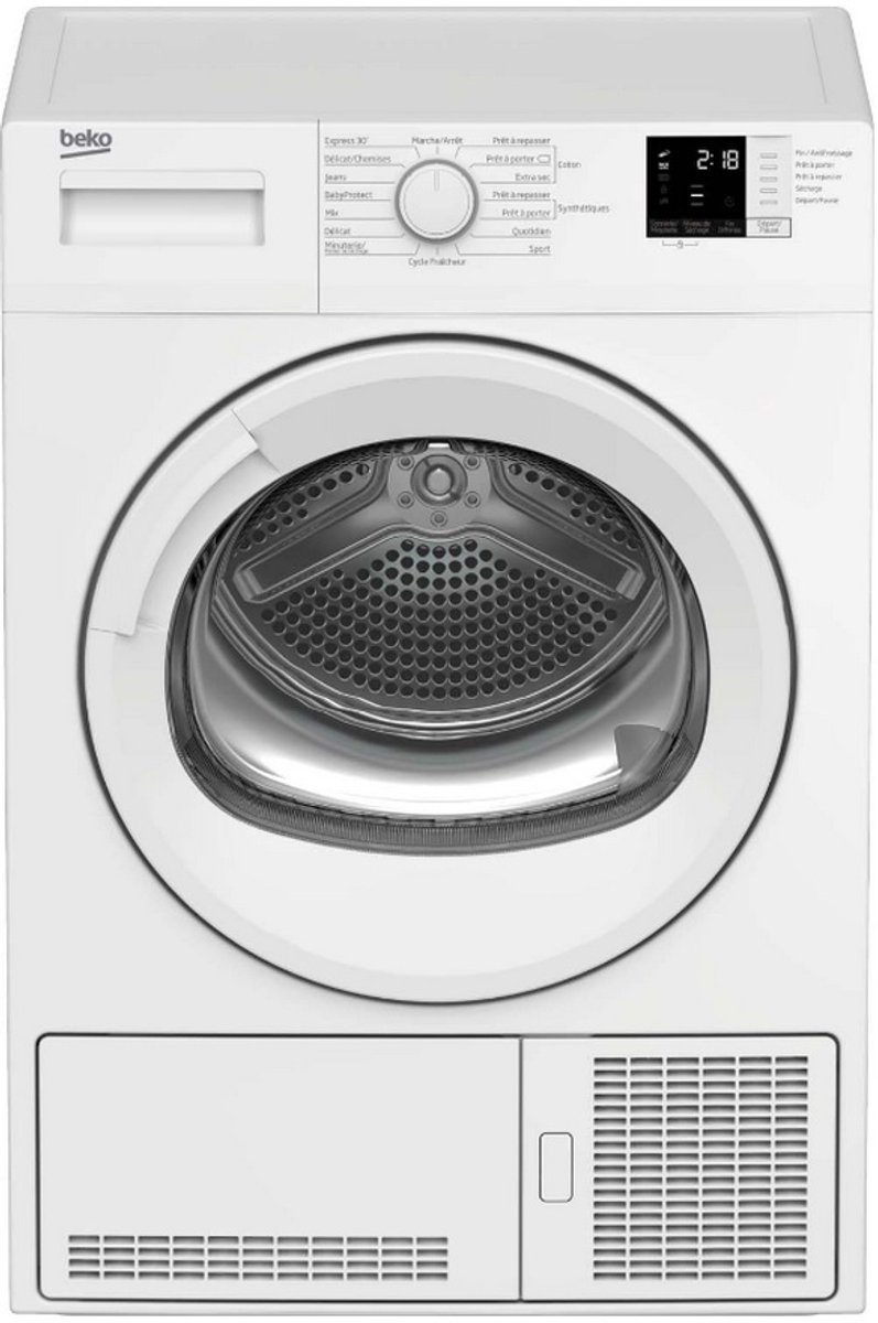 Beko DS8513PA2W wasdroger Vrijstaand Voorbelading 8 kg A+ Wit