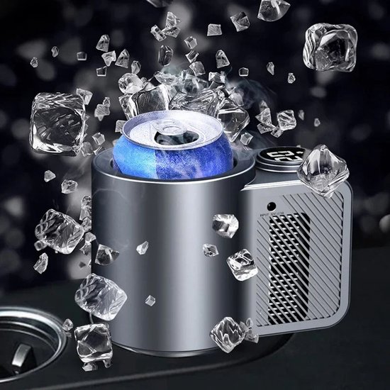 2-in-1 Auto Bekerwarmer & Mini Koelkast - Elektrische Thermosmok om Drankjes te Verwarmen of Koelen van LifeGoods — afbeelding 4